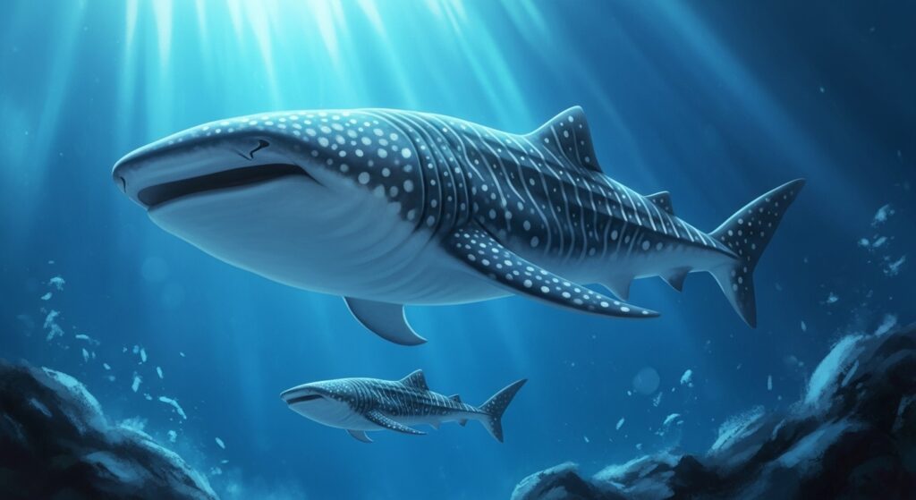 beautiful fantasy Whale Shark