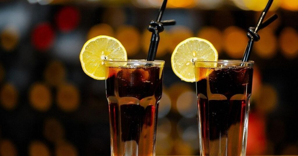 Cachaça cocktail