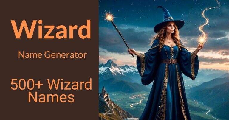 Wizard Name Generator