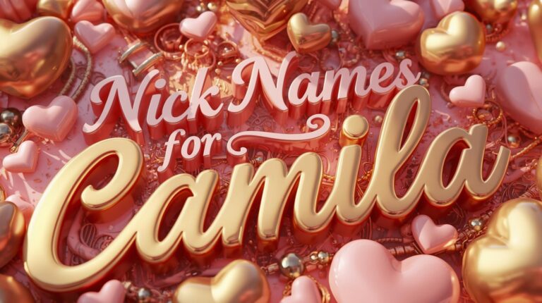 Funny Nicknames for Camila