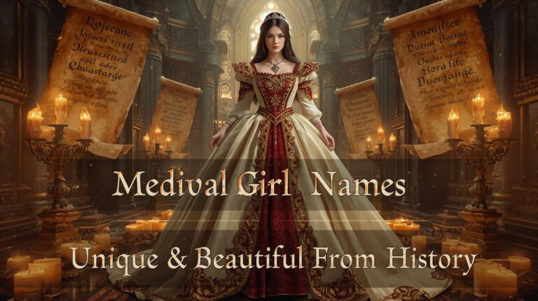 Medieval girl names from history and legend