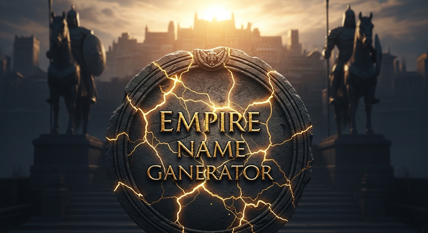 Empire Name Generator – 300+ Cool, Fantasy, Evil & Fictional Empire Names