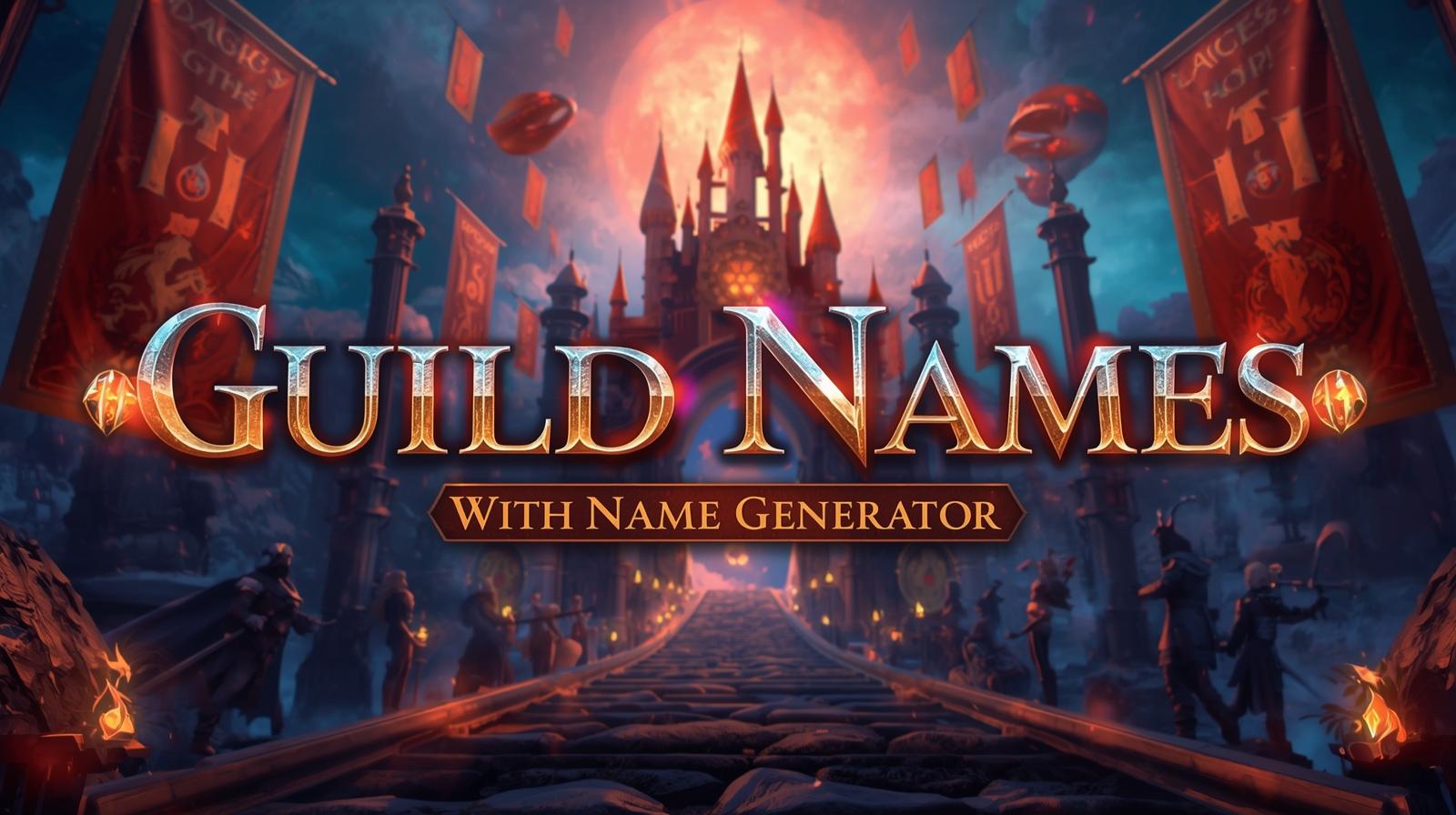 170+ Cool, Funny & Fantasy Guild Names (With Generator)