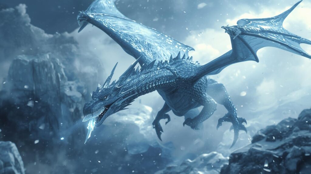 Ice Dragon Names (Frosty & Majestic)