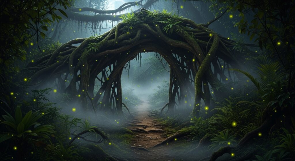 Mysterious Jungle Path