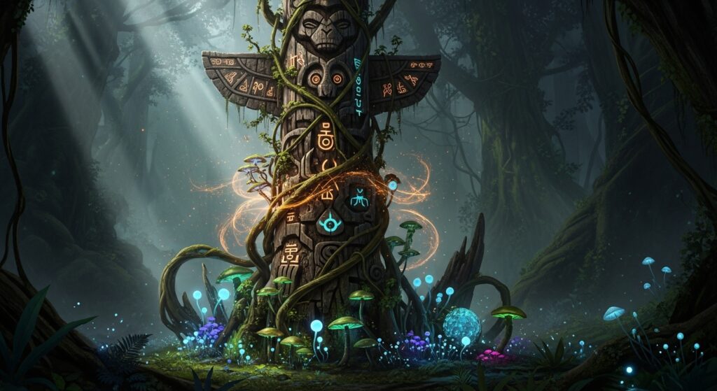 Tribal/Fantasy Jungle Totem