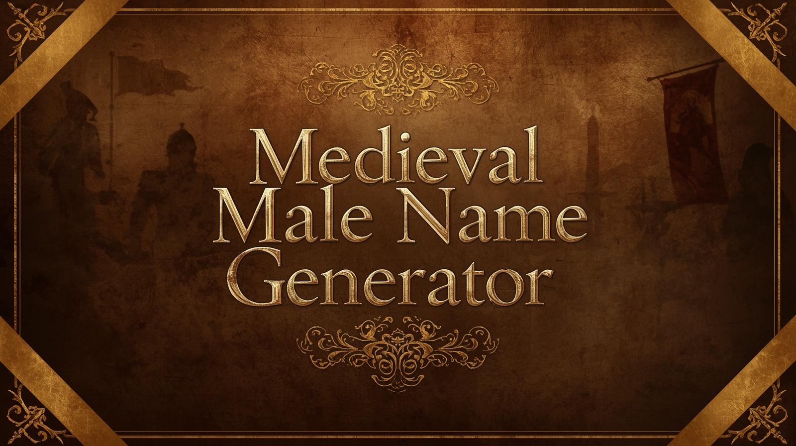 medieval male names